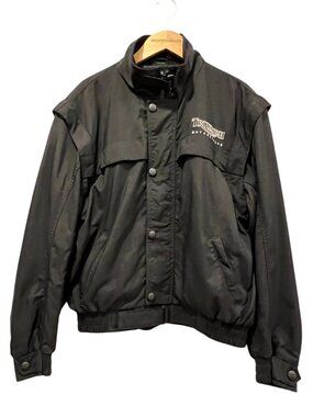 Triumph Triple Connection Convertible Moto Jacket, Black, M
